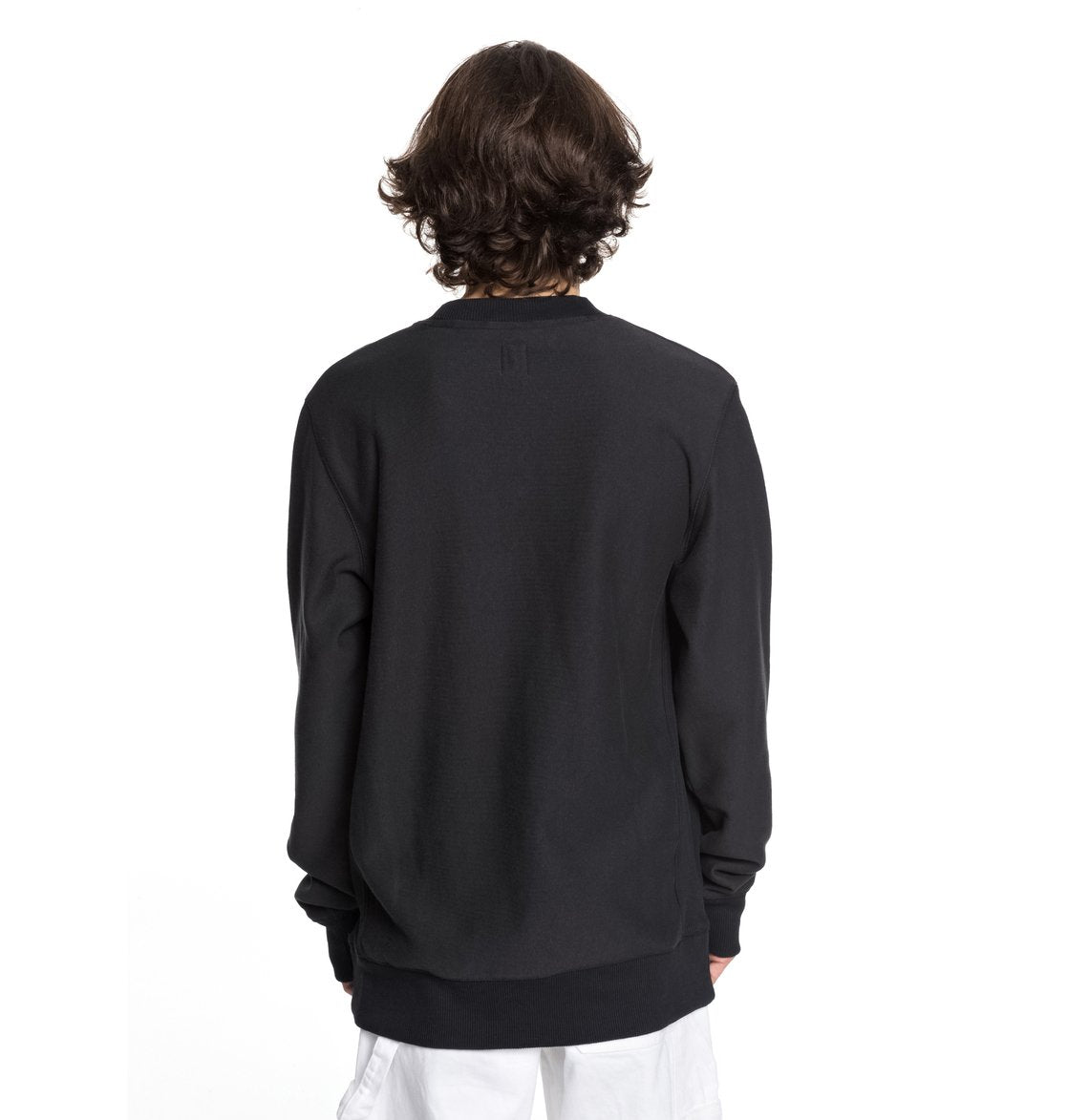 DC SHOES CORE BLACK CREW SWEATSHIRT