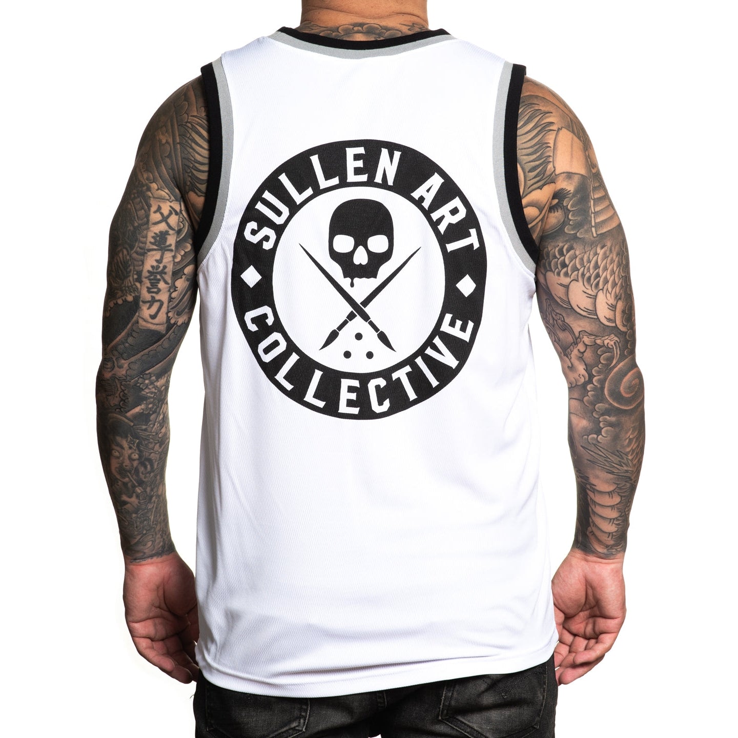 SULLEN CLOTHING BOH JERSEY TANK WHITE