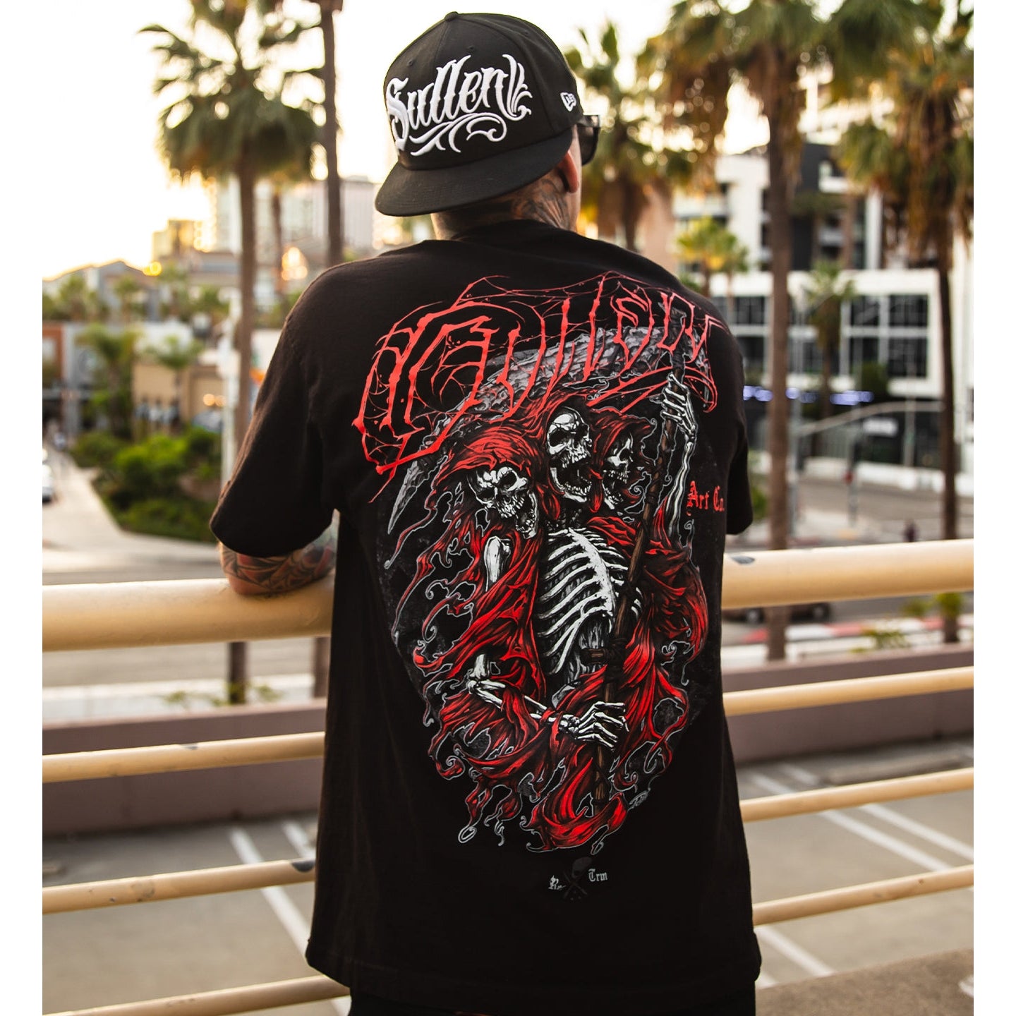 SULLEN CLOTHING THREEPER STANDARD T-SHIRT (L)
