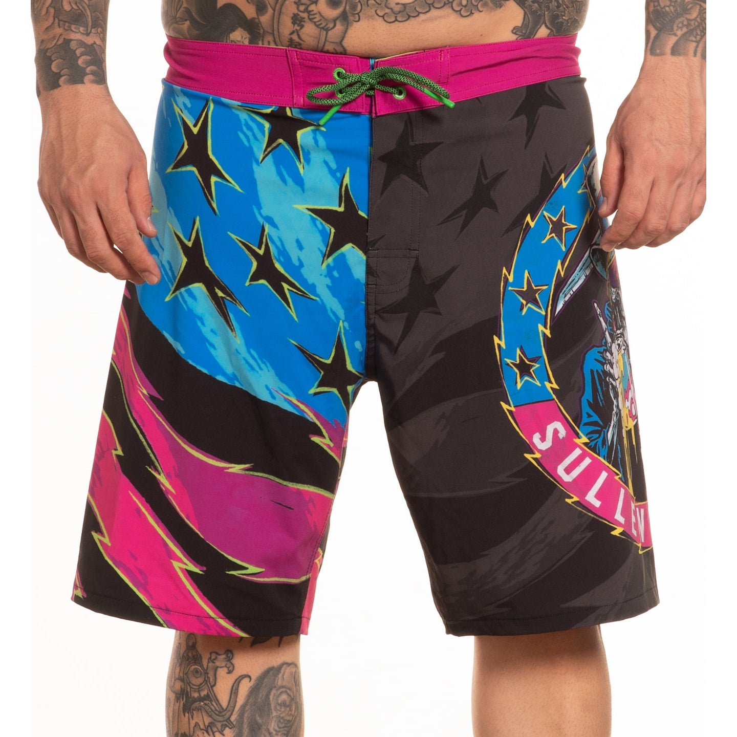 SULLEN CLOTHING UNCLE SLAMMED 20" BOARDSHORTS