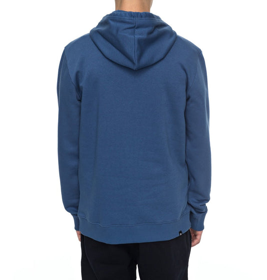 DC SHOES STAR LOGO WASHED INDIGO BLUE PULLOVER HOODIE