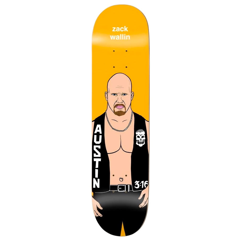 ENJOI WWE wallin body slam skateboard deck 8.5" STEVE AUSTIN