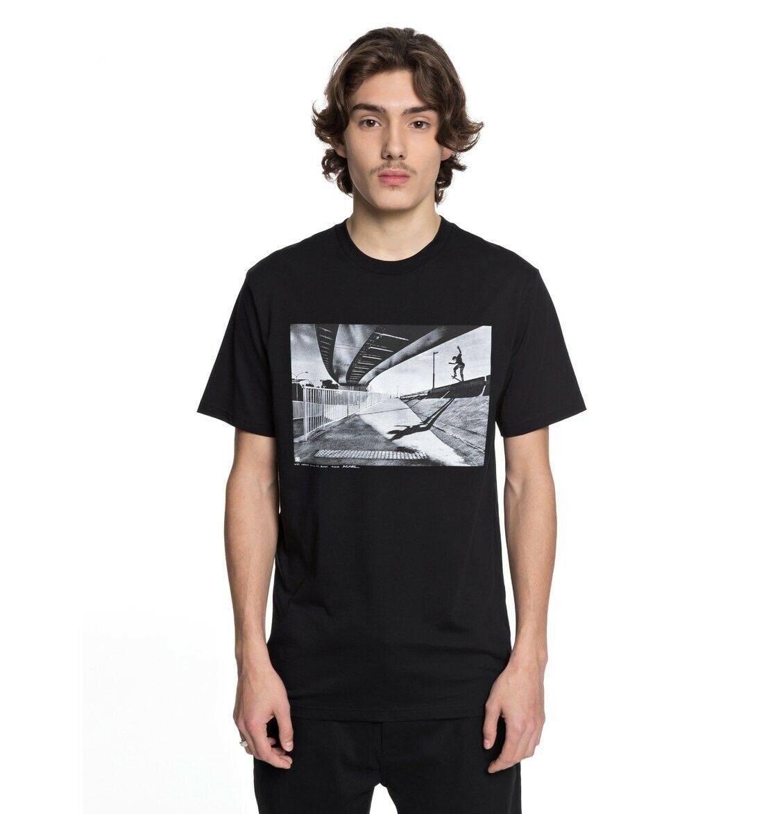 DC Shoes Wes Switch Blunt Black T Shirt (S)