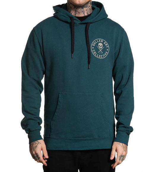 SULLEN CLOTHING EVER BOH SEA MOSS GREEN PULLOVER HOODIE (2XL)