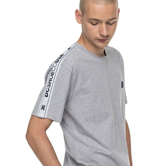 DC SHOES 94 HERITAGE JERSEY HEATHER GREY T-SHIRT