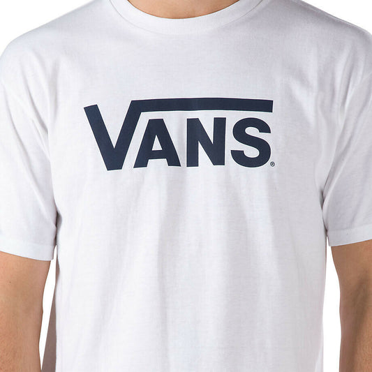 VANS CLASSIC LOGO WHITE & BLACK T-SHIRT
