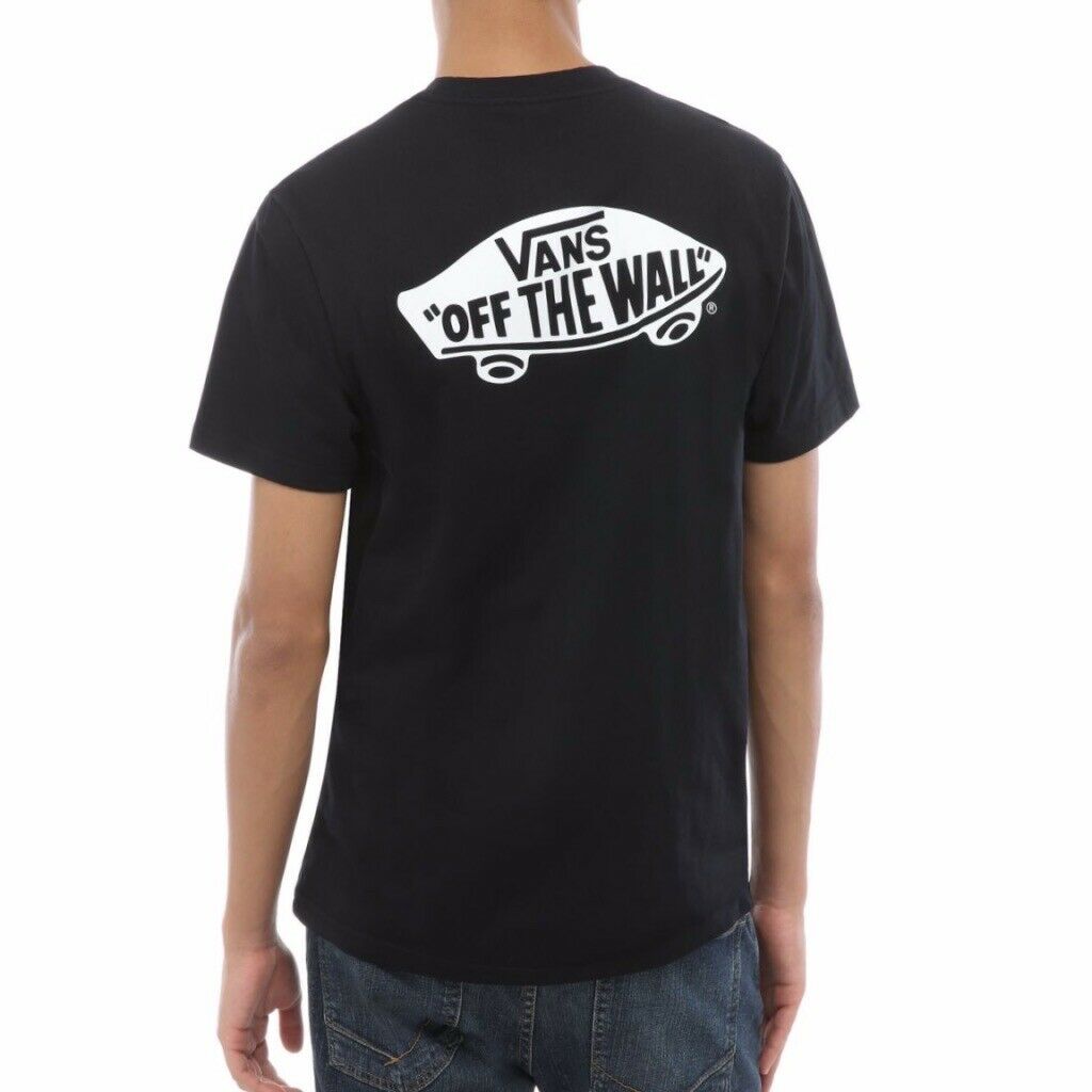 VANS OTW POCKET LOGO BLACK & WHITE T SHIRT