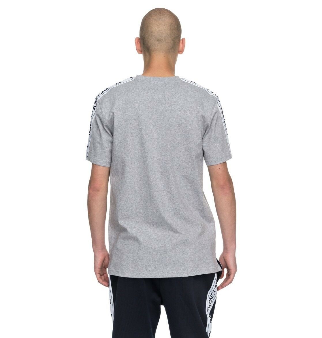 DC SHOES 94 HERITAGE JERSEY HEATHER GREY T-SHIRT