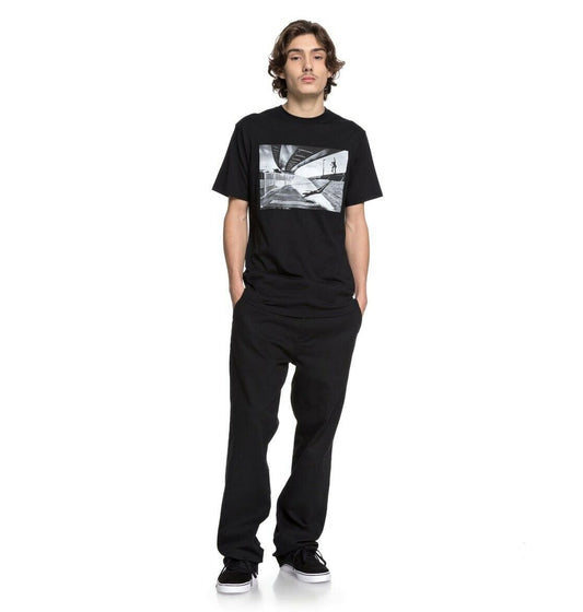 DC Shoes Wes Switch Blunt Black T Shirt (S)
