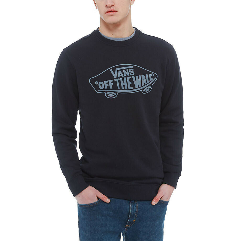 VANS CLASSIC OTW BLACK CREW SWEATSHIRT