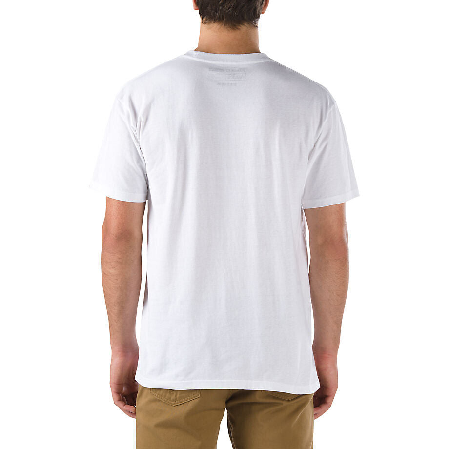 VANS CLASSIC LOGO WHITE & BLACK T-SHIRT