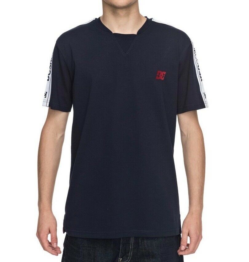 DC SHOES 94 HERITAGE JERSEY DARK INDIGO T-SHIRT