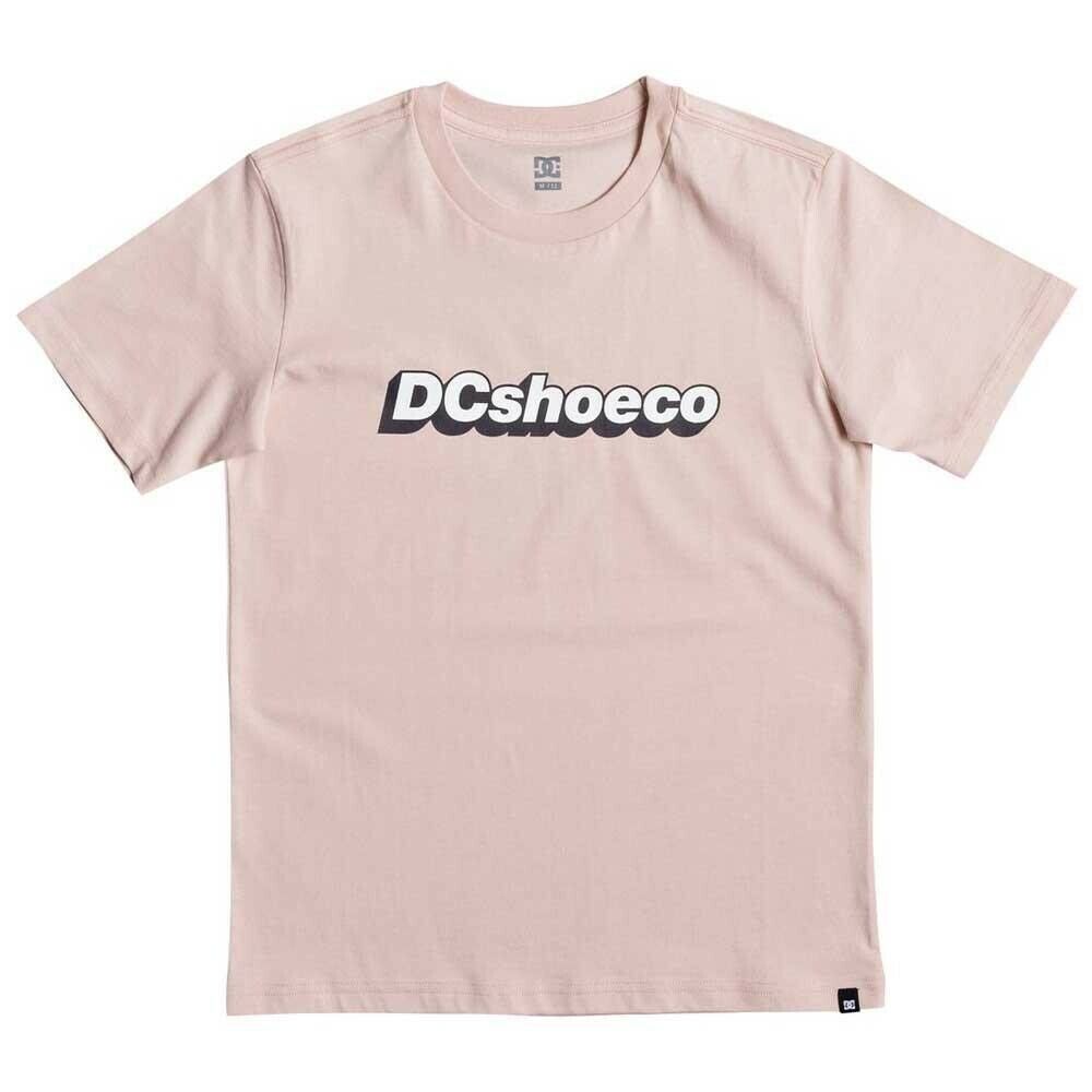 DC SHOES ARTIFUNCTION ENGLISH ROSE PINK T-SHIRT
