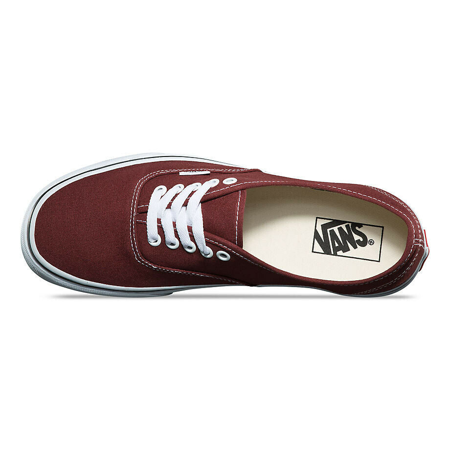 Vans Authentic Madder Brown True White Trainers