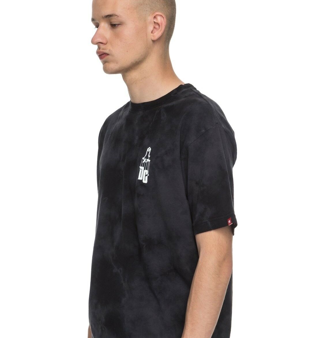 DC Shoes SK8Mafia Texture Black T Shirt