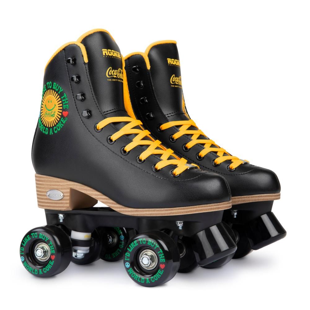 Coca Cola Rookie Roller Skates Sunshine Black