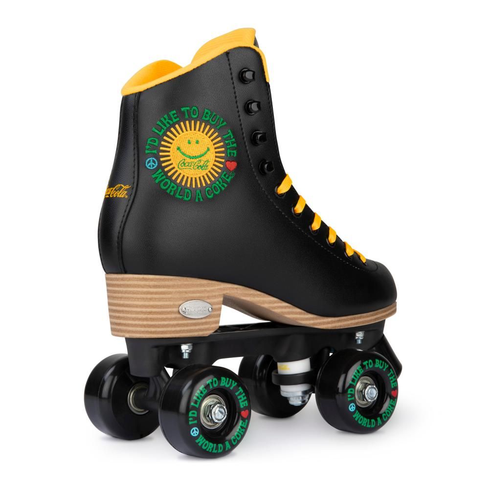 Coca Cola Rookie Roller Skates Sunshine Black