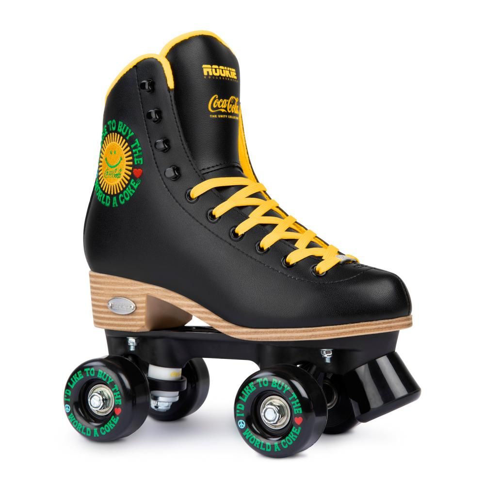 Coca Cola Rookie Roller Skates Sunshine Black