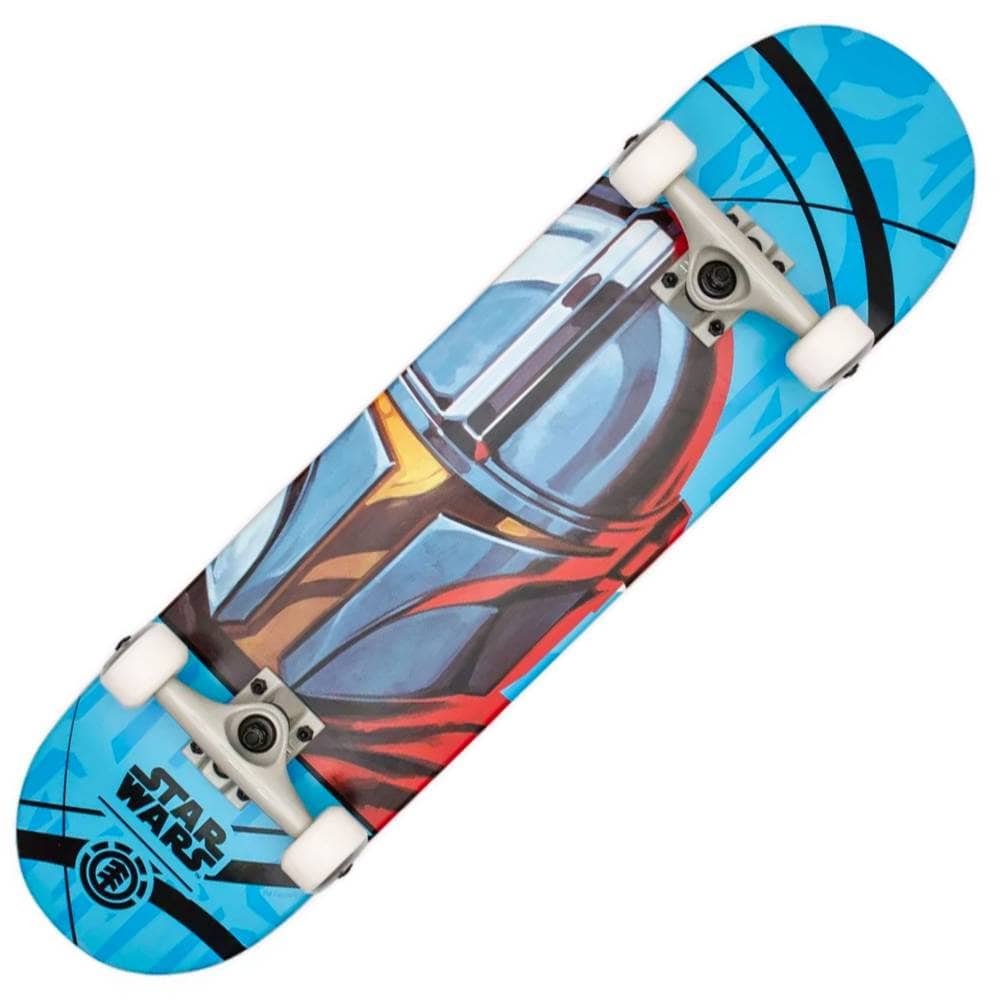 ELEMENT X THE MANDALORIAN MANDO COMPLETE SKATEBOARD - 7.75'
