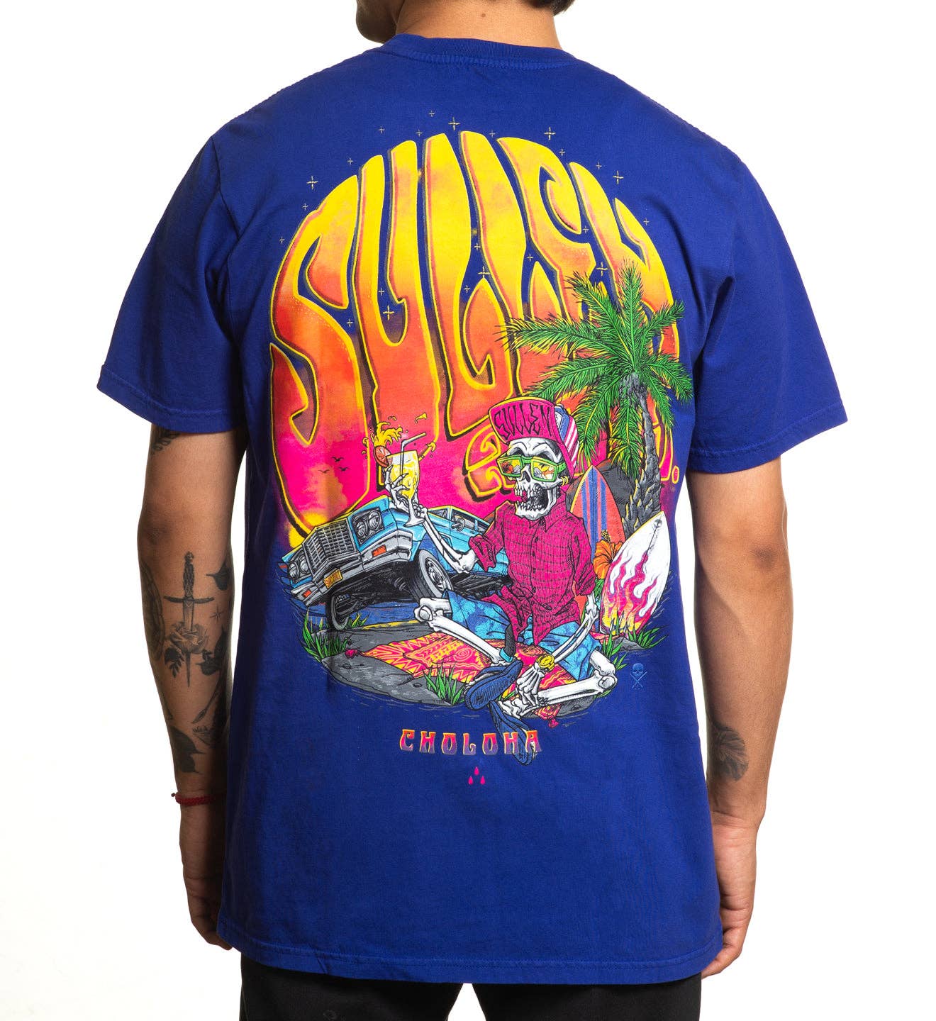 SULLEN CLOTHING SUMMER SETS DEEP BLUE PREMIUM T-SHIRT