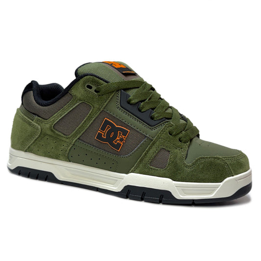 DC SHOES STAG OLIVE GREEN TRAINERS