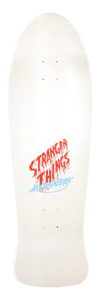 SANTA CRUZ DECK STRANGER THINGS MEEK SLASHER WHITE 10.1