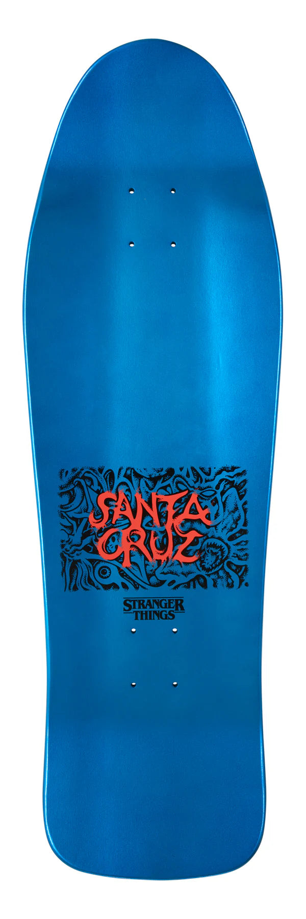 SANTA CRUZ DECK STRANGER THINGS KNOX HELLFIRE BLUE 10.7