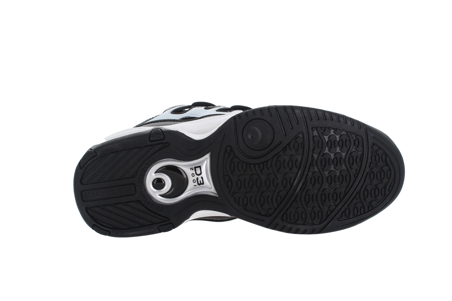 OSIRIS SHOES D3 2001 BLACK WHITE RED TRAINERS