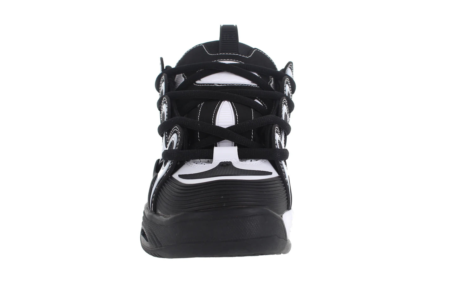 OSIRIS SHOES D3 2001 BLACK WHITE RED TRAINERS