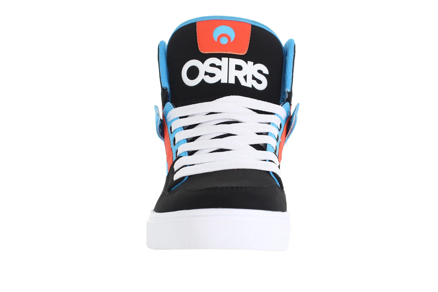 OSIRIS SHOES CLONE BLACK BLUE ORANGE TRAINERS