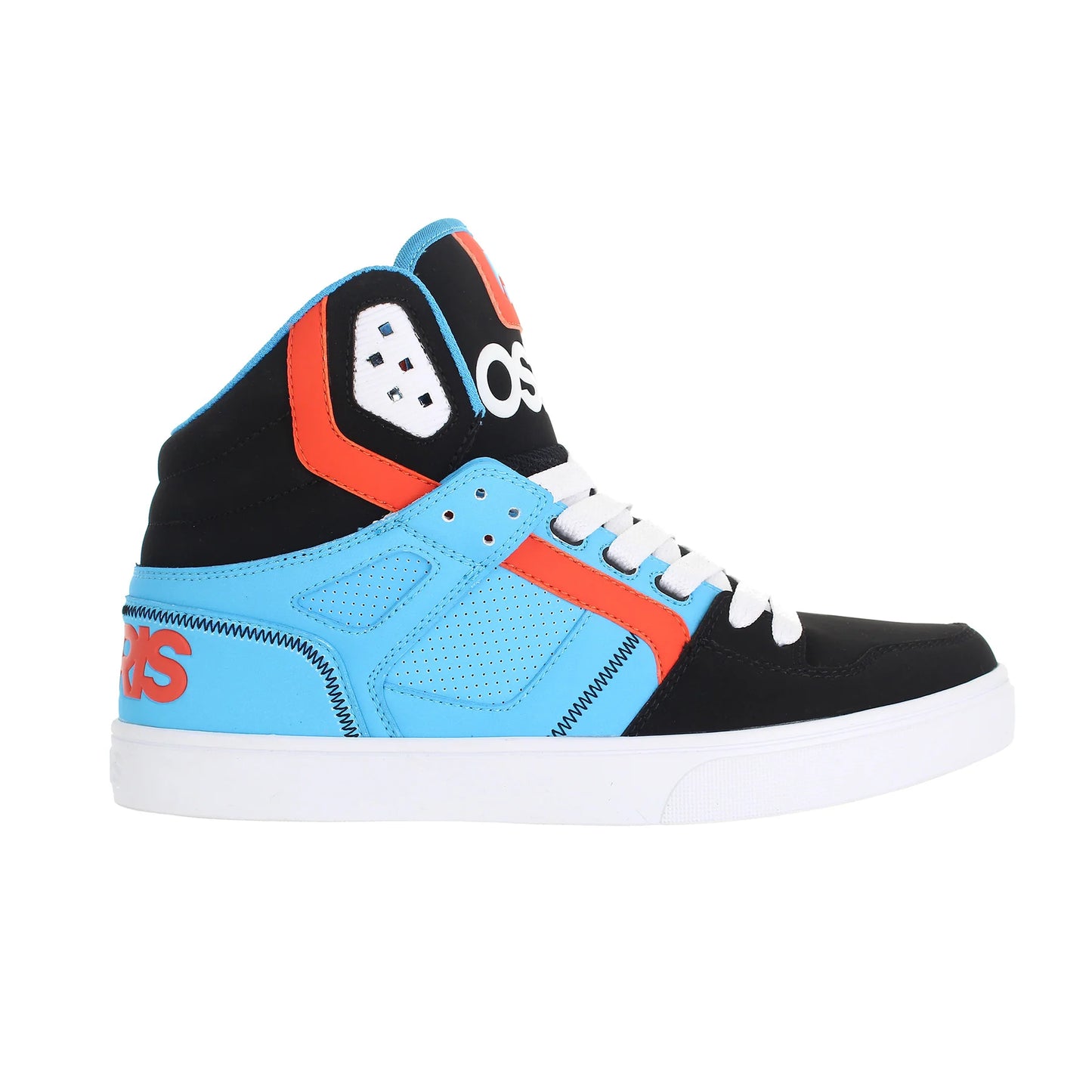 OSIRIS SHOES CLONE BLACK BLUE ORANGE TRAINERS