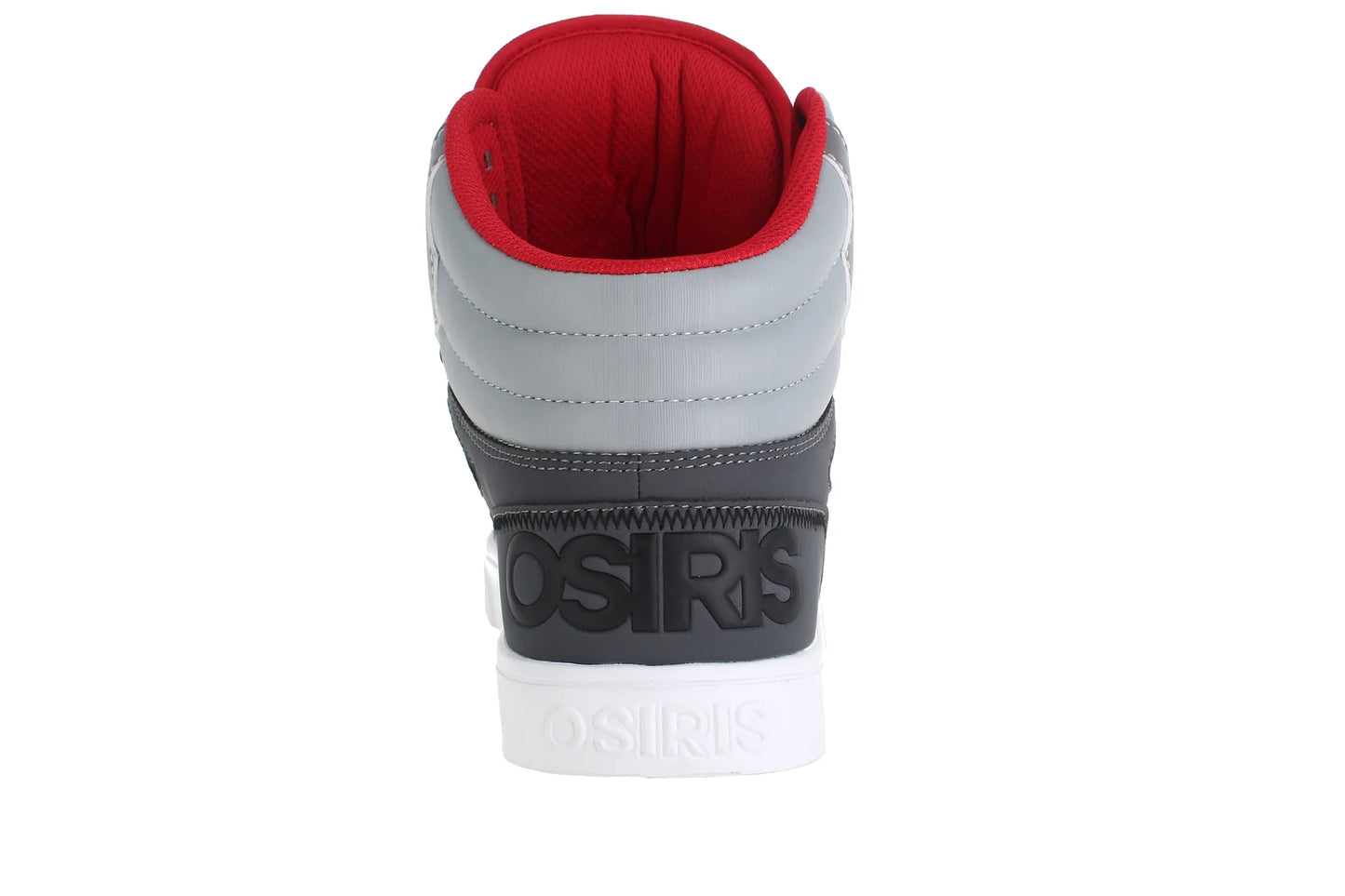 OSIRIS SHOES CLONE BLACK GREY RED TRAINERS