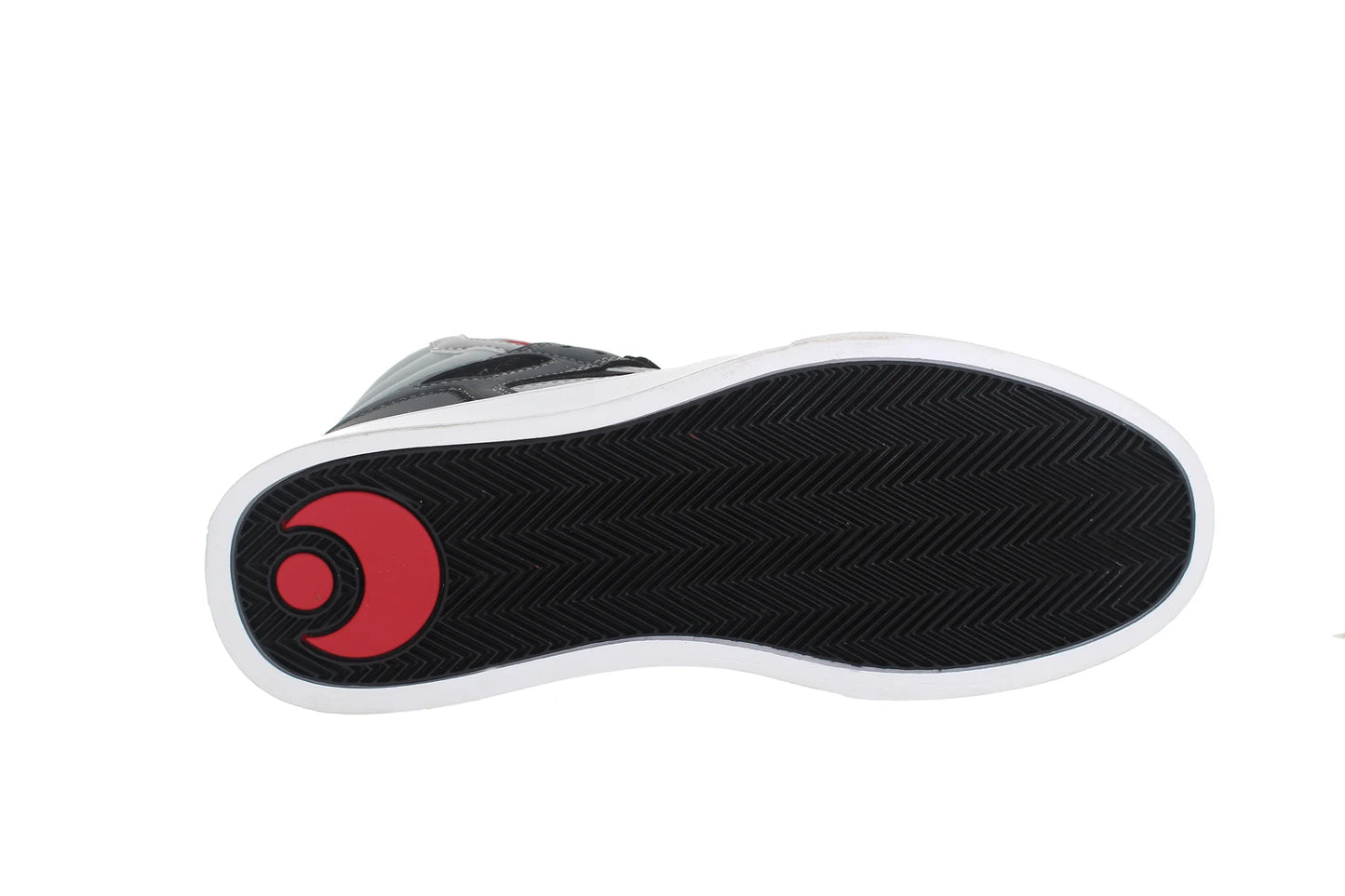 OSIRIS SHOES CLONE BLACK GREY RED TRAINERS