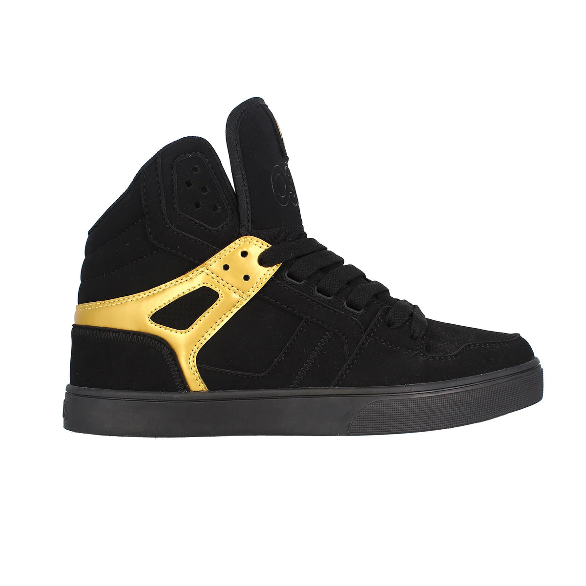 OSIRIS SHOES CLONE BLACK BLACK GOLD TRAINERS