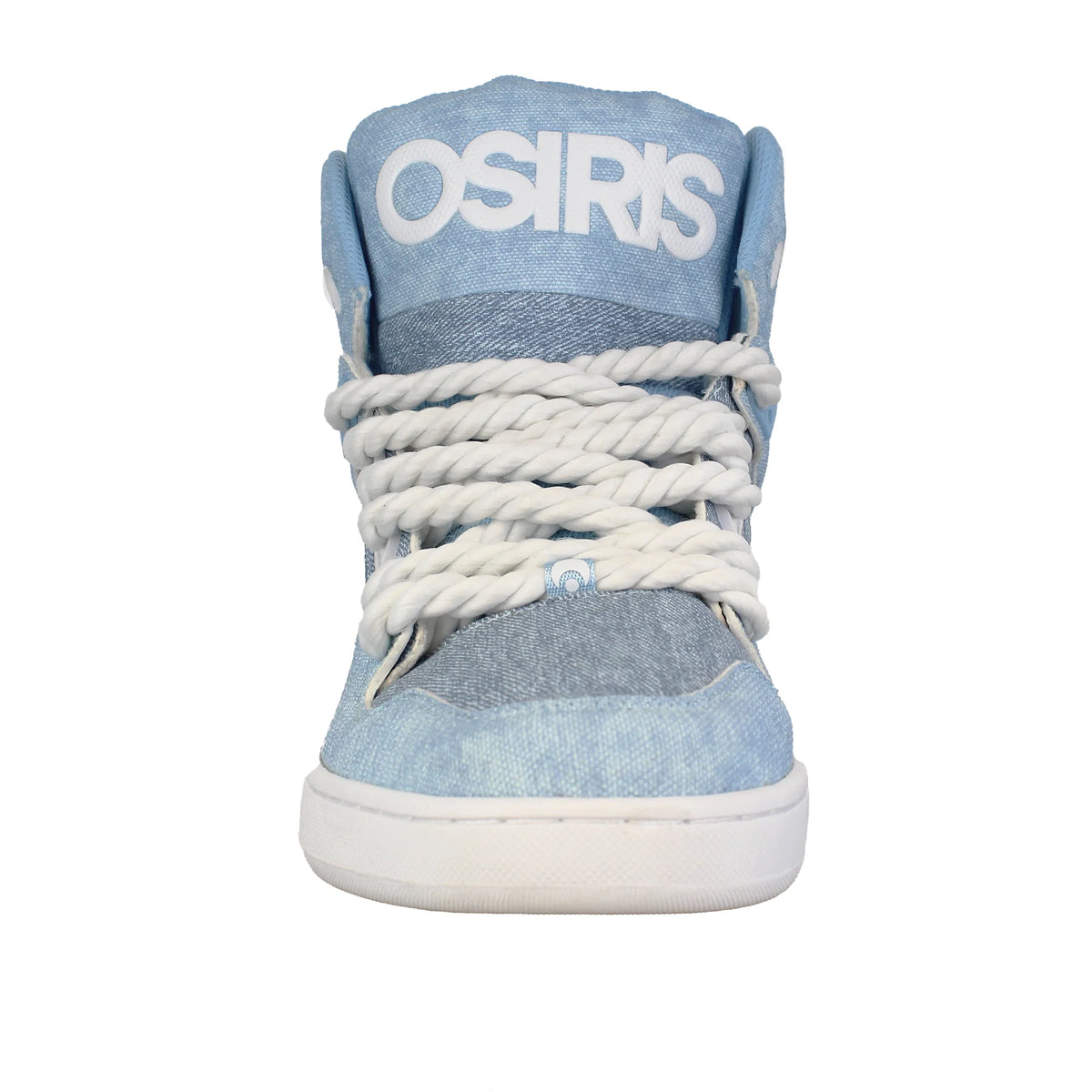OSIRIS SHOES NYC 83  DENIM WHITE WHITE TRAINERS