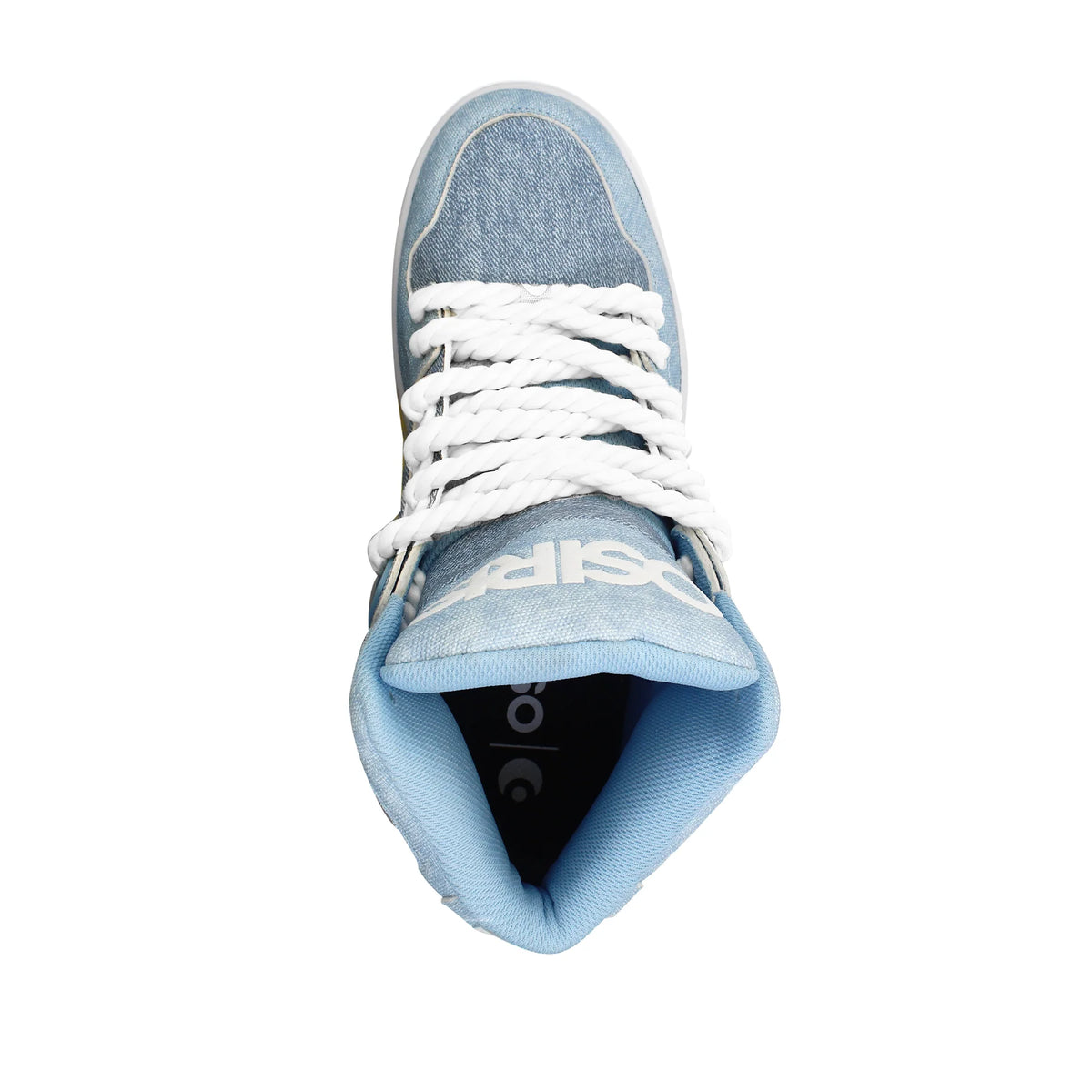 OSIRIS SHOES NYC 83  DENIM WHITE WHITE TRAINERS