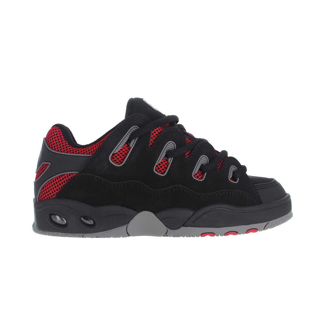OSIRIS SHOES D3 OG BLACK GREY RED TRAINERS