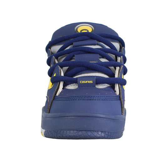 OSIRIS SHOES D3 E NAVY GREY YELLOW TRAINERS