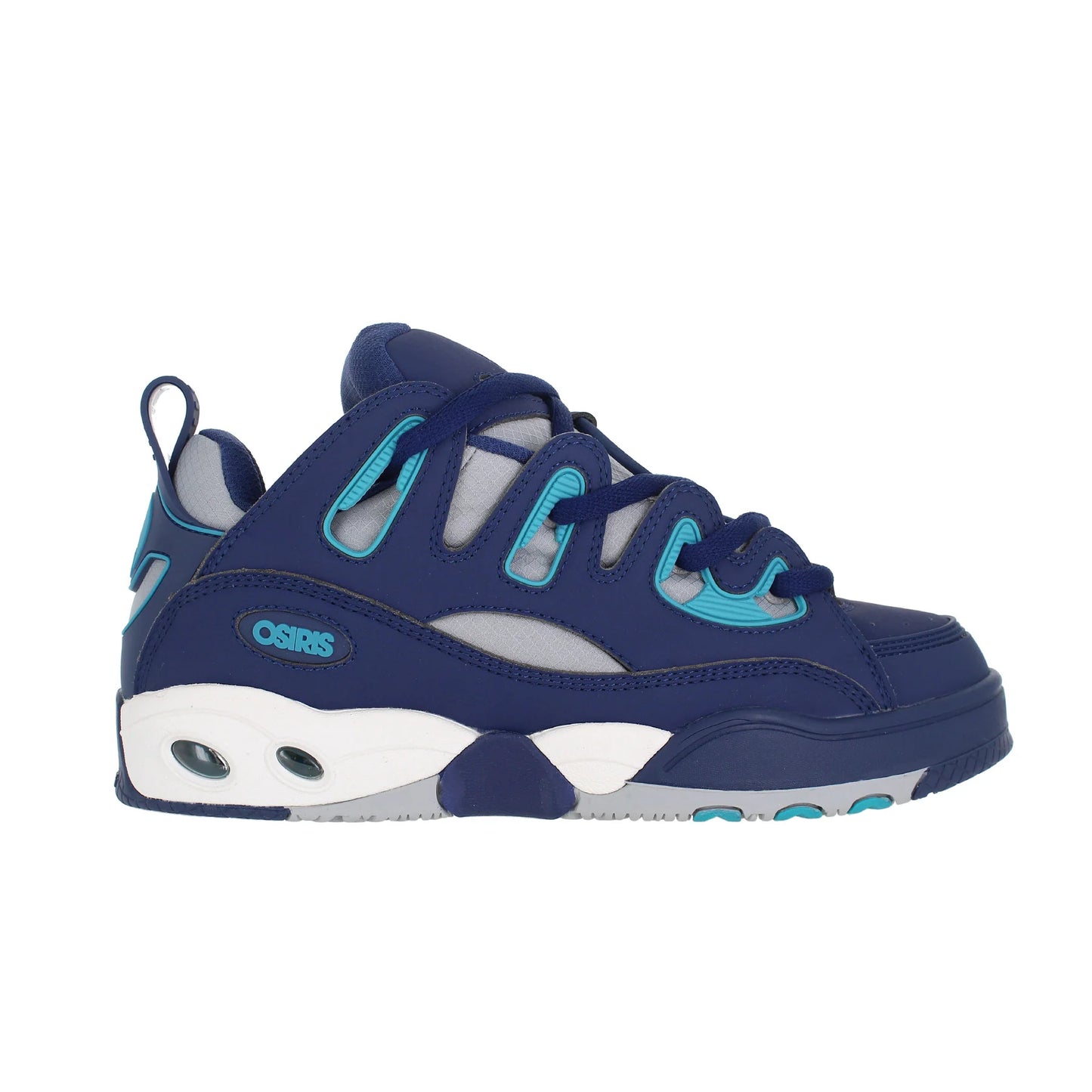 OSIRIS SHOES D3 E NAVY GREY BLUE TRAINERS