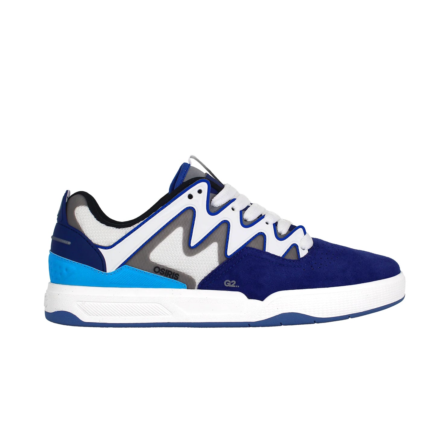 OSIRIS SHOES G2 NAVY WHITE BLUE TRAINERS