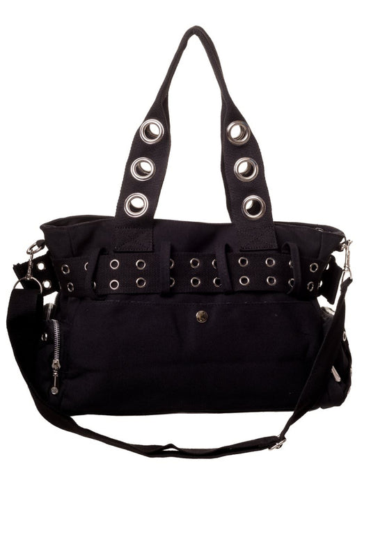 LOST QUEEN HANDCUFF HANDBAG BBN754 BLACK