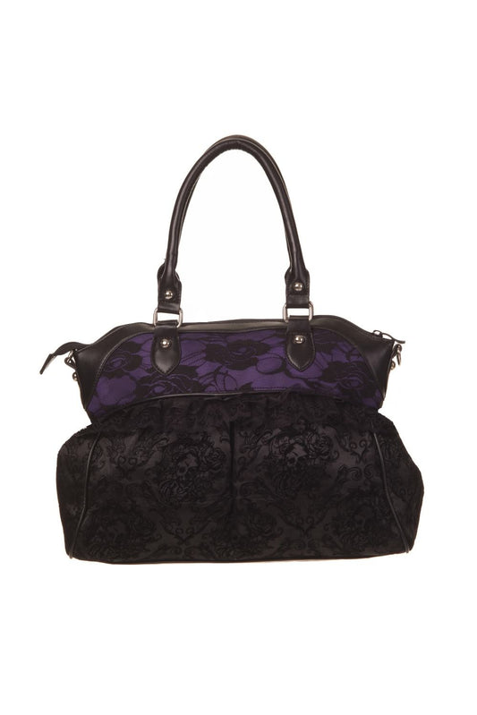 BANNED BLACK TO THE WIRE HANDBAG  BBN7019