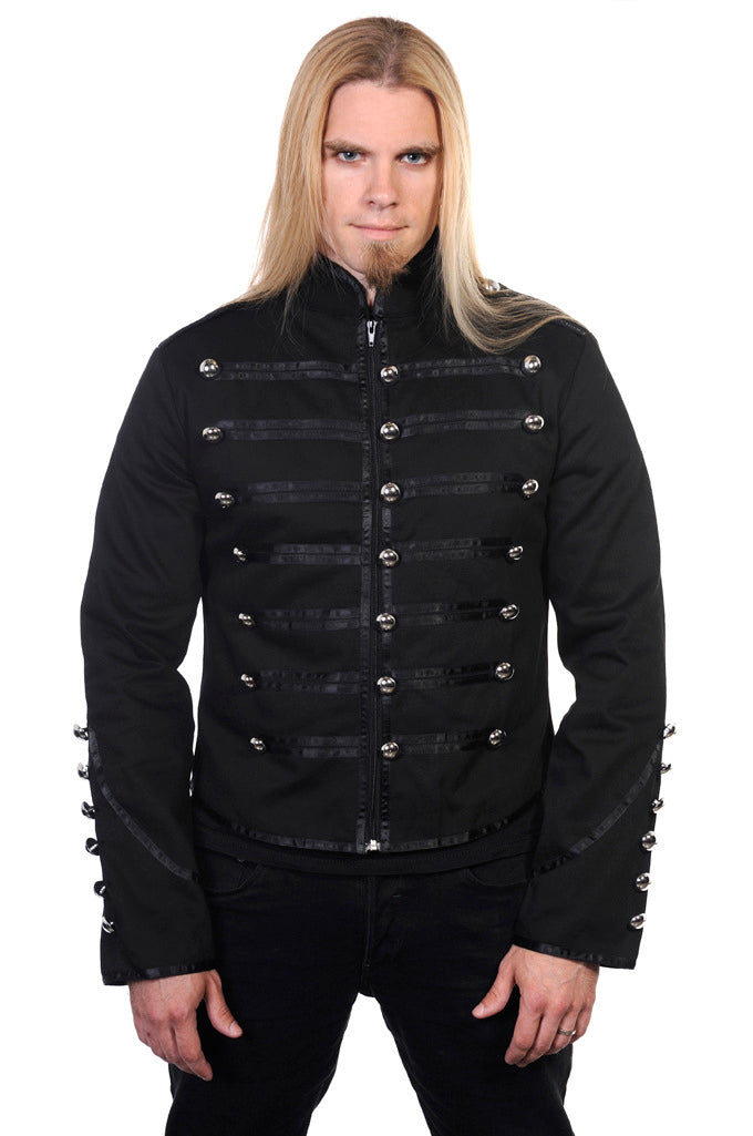 MILITARY DRUMMER JACKET BLACK BLACK  MY CHEMICAL ROMANCE by BANNED