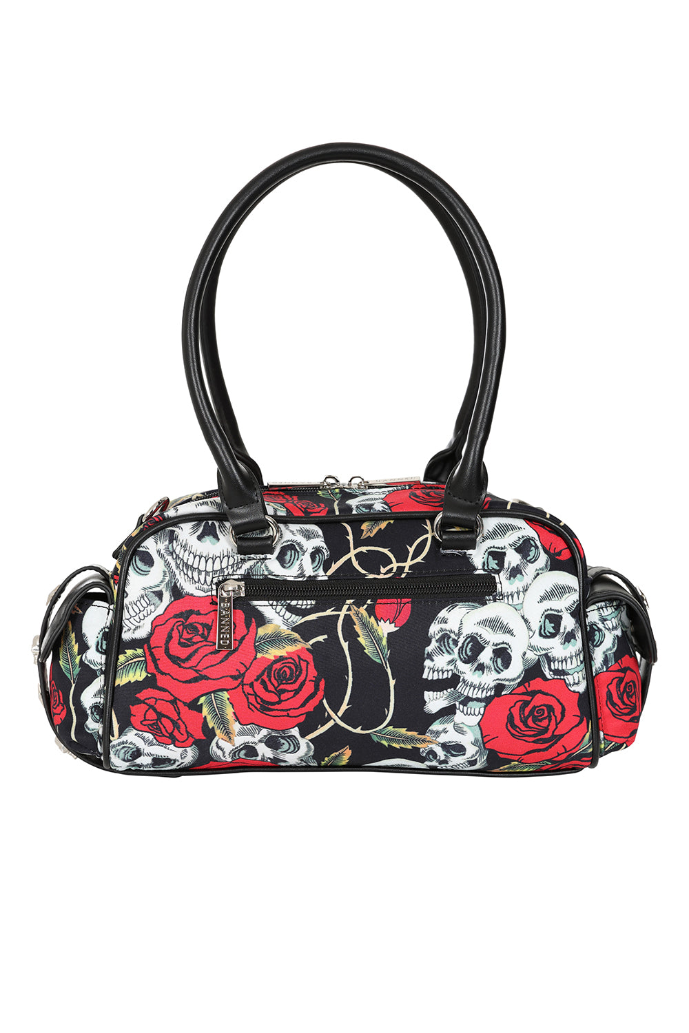BANNED MULTICOLOUR WICKED ROSES HANDBAG BBG34582