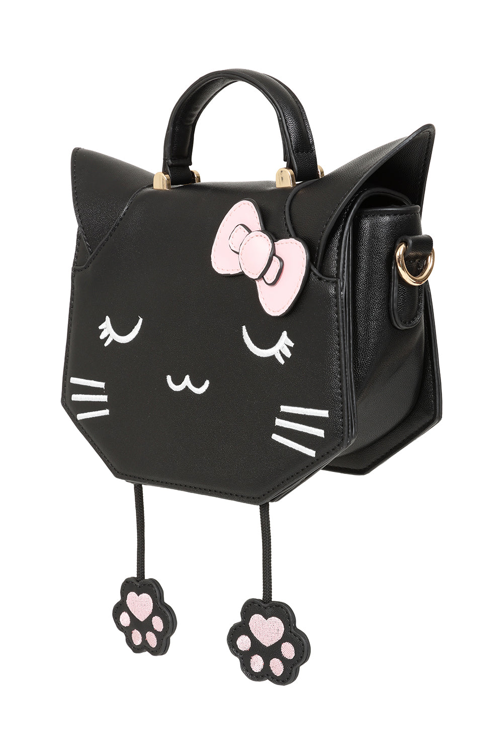 BANNED BLACK MEOWGICAL DREAMS HANDBAG BG34581