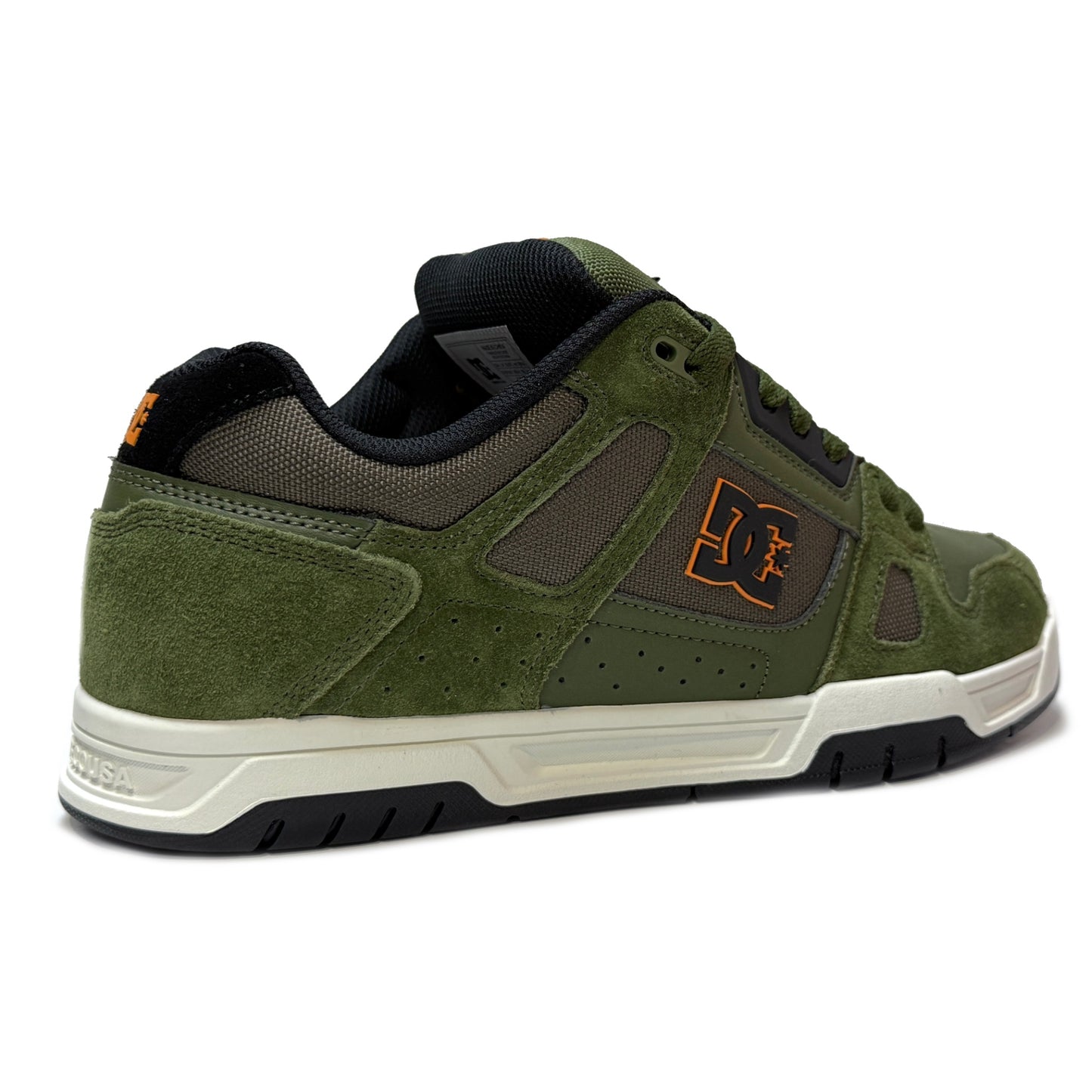 DC SHOES STAG OLIVE GREEN TRAINERS