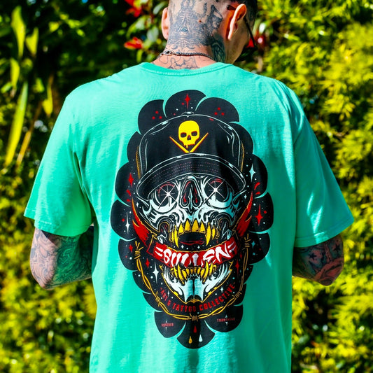 SULLEN CLOTHING LOCALS MINT GREEN PREMIUM T-SHIRT (M)