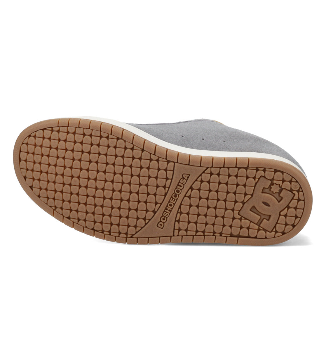 DC SHOES COURT GRAFFIK GREY TAN OFFWHITE TRAINERS