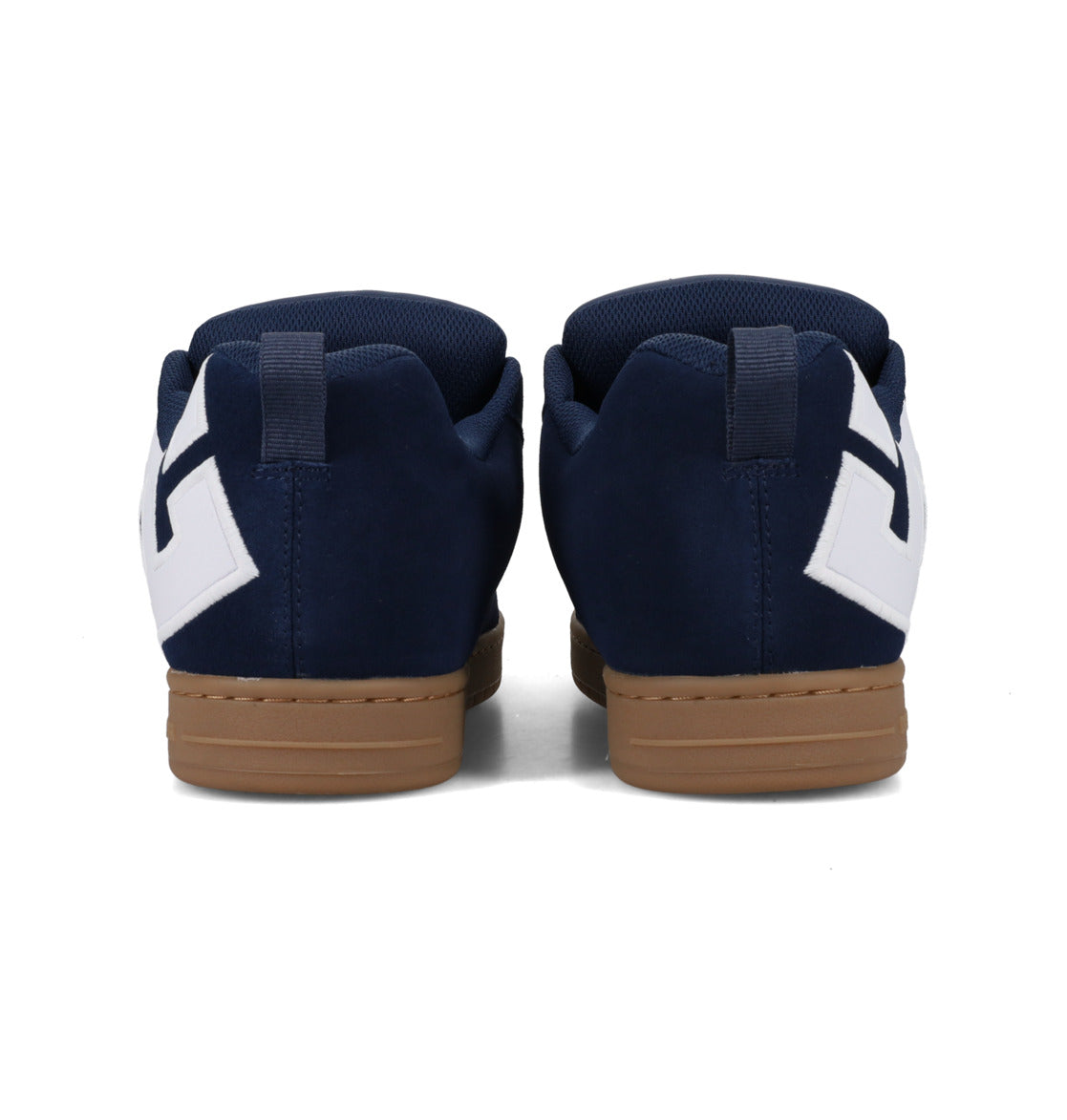 DC SHOES COURT GRAFFIK SE NAVY WHITE GUM TRAINERS