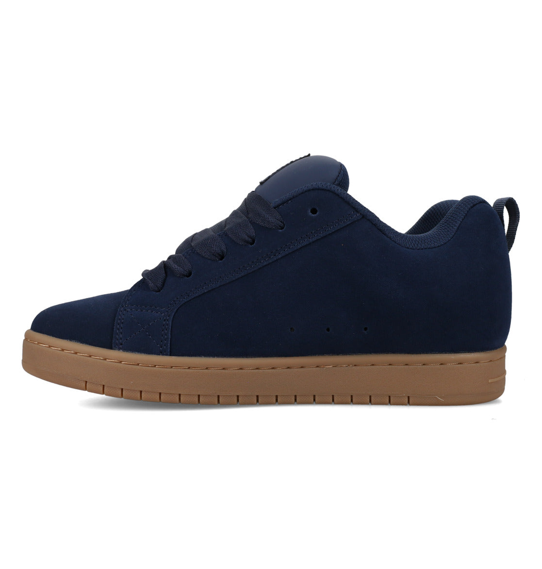 DC SHOES COURT GRAFFIK SE NAVY WHITE GUM TRAINERS